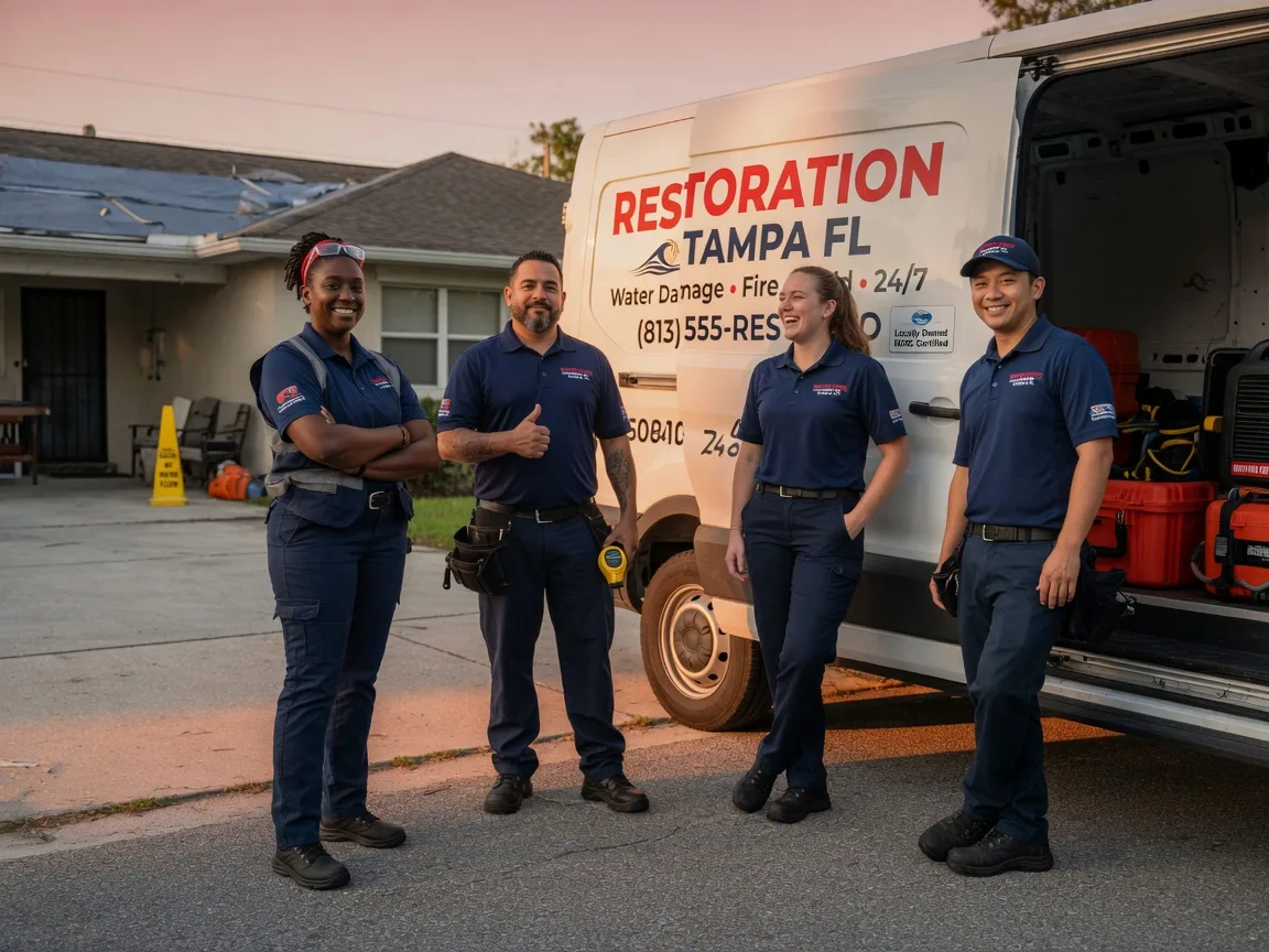 Water Damage Restoration company in Nuevo, CA
